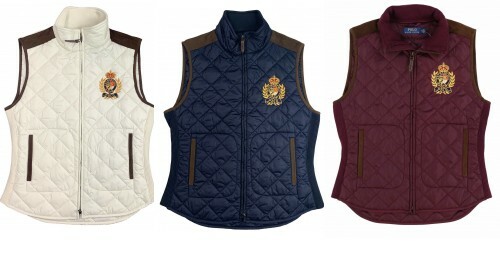 ralph lauren womens puffer vest